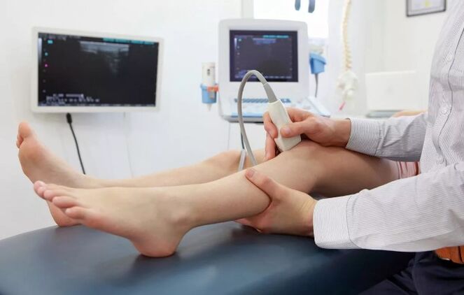 Ultrasound of the veins of lower extremities